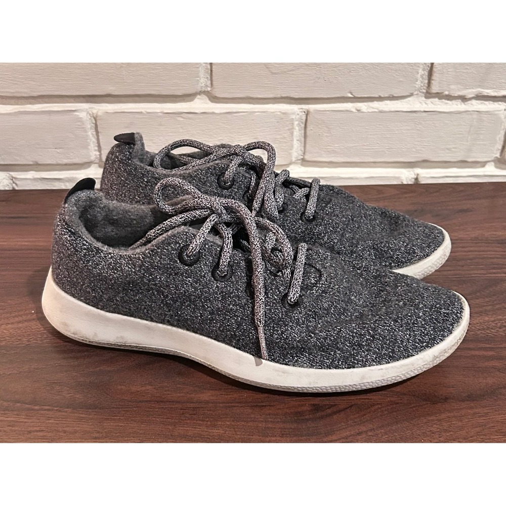 Allbirds Wool Runners Mens 10 Charcoal Grey Merino Wool Walking Sneakers WRM10